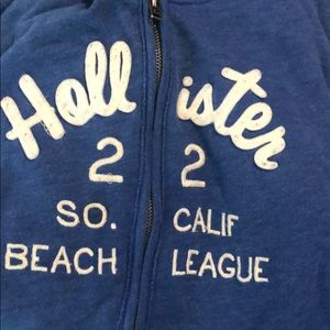 Hollister zip up hoodie